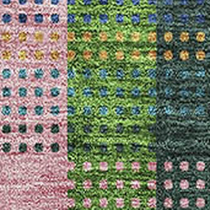 HomeRoots 5' X 8' Navy Green Gold Plaid Washable Area Rug – Durable, UV-Protected, Perfect for High-Traffic Spaces! 676466