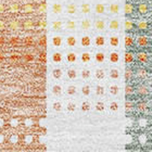 HomeRoots 8' X 10' Peach Ivory & Yellow Plaid Washable Area Rug - UV Protected, Pet-Friendly, Stain Resistant 676474