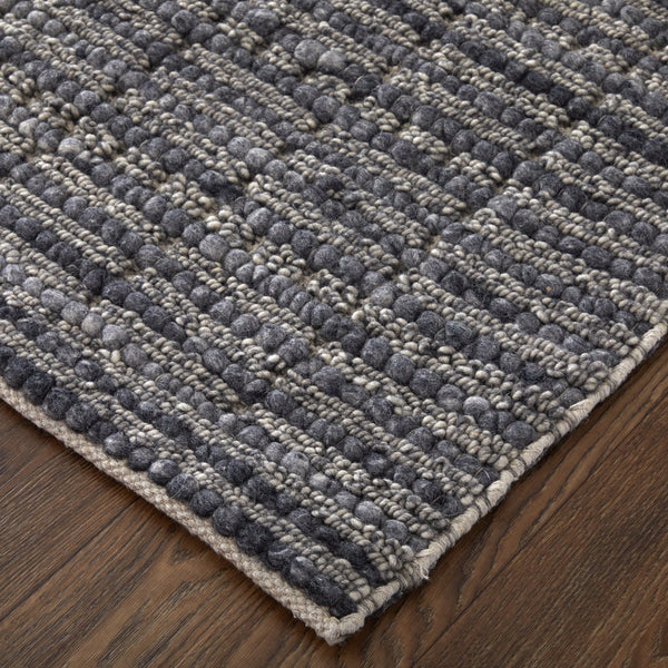 Feizy Rugs Herrick Handwoven Wool High-low Pile Rug – Contemporary Design To Elevate Your Home Décor Gray Wool T36t8021chl000e10