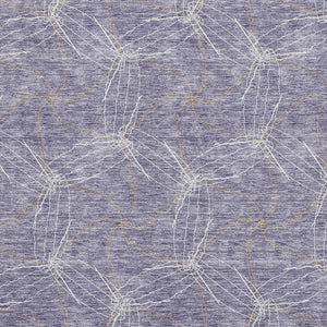 HomeRoots 10' X 14' Bold Purple & Ivory Geometric Area Rug – Washable, UV Protected, Durable for Busy Homes! 676602