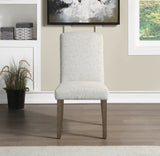 OSP Home Furnishings Everly Dining Chair  - Set of 2 Oyster Grey