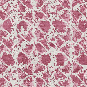 HomeRoots 10' X 14' Blush & Ivory Abstract Area Rug - Stylish, Washable, Durable with UV Protection for Homes 676626