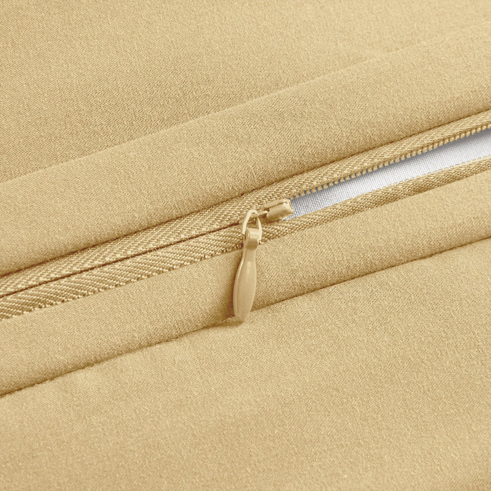 JLA Home Croscill Classics - 4 Jacquard Patchwork Comforter Set – Ornamental Motifs, Warm Tones, Textured Luxury for Cozy Elegant Bedrooms CCL10-0012