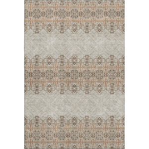 HomeRoots 9' X 12' Southwestern Washable Area Rug with UV Protection - Stylish, Stain-Resistant Design for Homes 676703