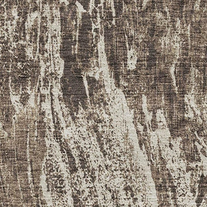 HomeRoots 8' X 10' Cozy Brown and Beige Abstract Washable Area Rug with UV Protection for High-Traffic Areas 676774