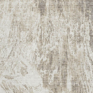 HomeRoots 5' X 8' Abstract Taupe & Beige Area Rug - Washable, UV-Protected, Soft, Durable for Busy Homes! 676796