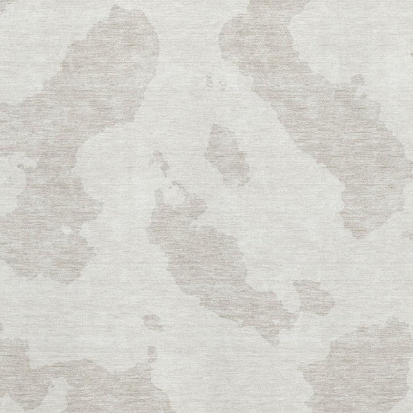 HomeRoots 9' X 12' Ivory and Beige Abstract Washable Area Rug with UV Protection – Stylish, Durable & Easy Care! 677039