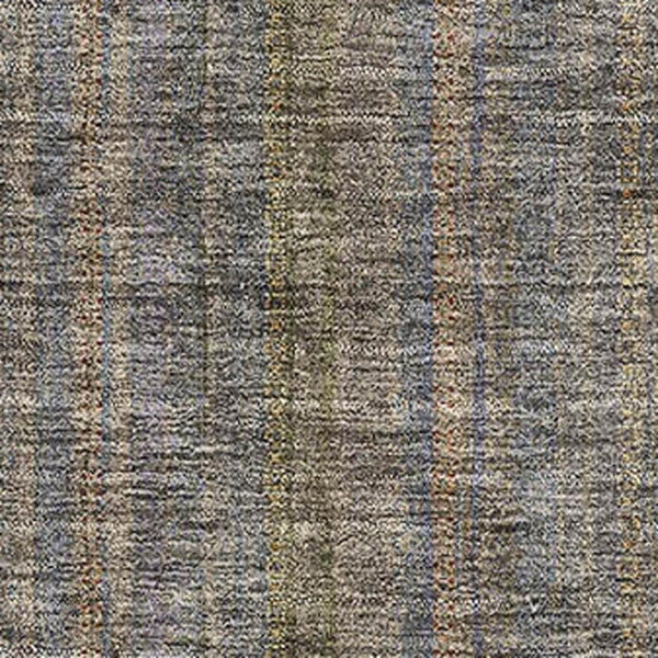 HomeRoots 8' X 10' Stylish Taupe & Olive Green Striped Area Rug – Washable, UV-Protected for Busy Homes! 677583