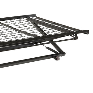 English Elm Cheyenne Pop up Trundle Welded Metal Frame Guest Sleeping Solution Matte Finish B062P334269