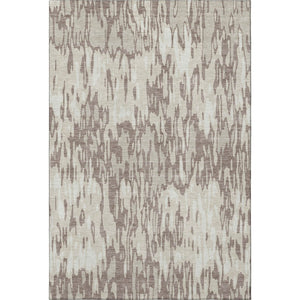 HomeRoots 8' X 10' Beige And Taupe Striped Area Rug – Washable, UV-Protected, Durable for Family-Friendly Spaces 677835