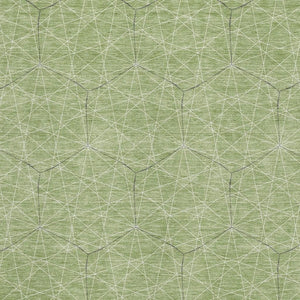 HomeRoots 8' X 10' Stylish Green & Ivory Geometric Area Rug – Washable, UV Resistant, Perfect for Any Room! 677865