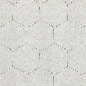 HomeRoots 5' X 8' Ivory And Brown Geometric Washable Area Rug - Stylish, Durable, UV-Protected for Any Space 677881