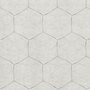 HomeRoots 10' X 14' Stylish Ivory & Brown Geometric Washable Area Rug - Stain Resistant & UV Protected Decor! 677885