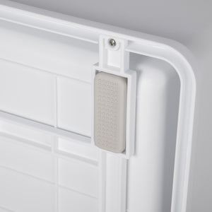 English Elm PawHut Modern Dog Crate End Table with Removable Sliding Door, Foam Cushion, Lock, Indoor Pet Haven Green W2225P217616