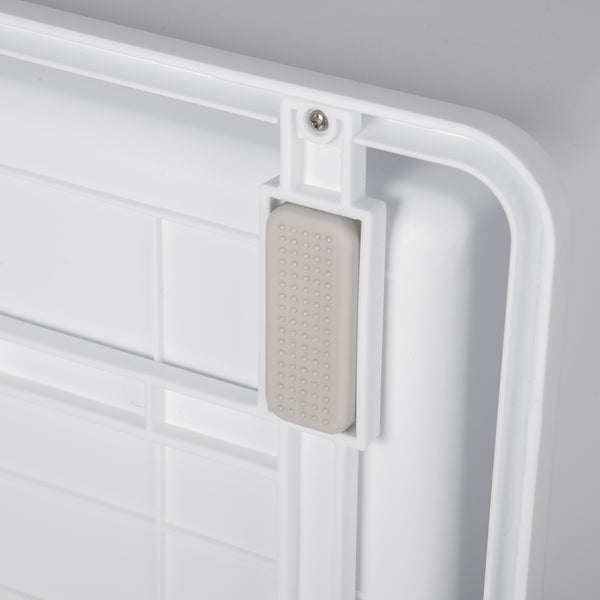 English Elm PawHut Modern Dog Crate End Table with Removable Sliding Door, Foam Cushion, Lock, Indoor Pet Haven Green W2225P217616