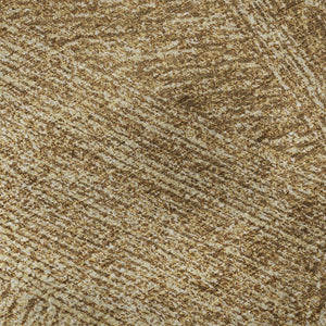 HomeRoots 9' X 12' Gold And Beige Abstract Washable Area Rug - Elegant, Durable, UV-Protected for Active Homes 678154