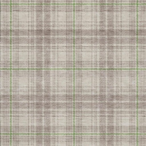 HomeRoots 8' X 10' Beige Green Tan Plaid Washable Area Rug - UV Protected, Durable, Easy-Care Classic Style 678207
