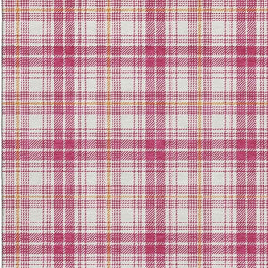 HomeRoots 10' X 14' Washable Blush Ivory Orange Plaid Area Rug with UV Protection for Stylish Living Spaces 678221