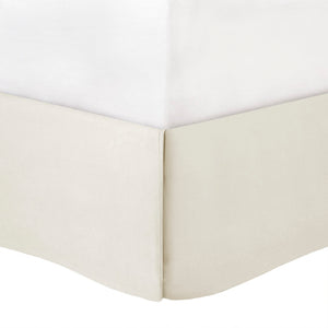 HomeRoots Set of Seven Ivory Bedding Collection - Luxurious Queen Comforter and Shams for Stylish Sleep Space 678440