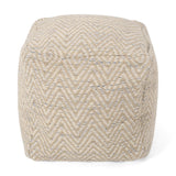 Christopher Knight Home® - Noble House - Woven Cotton Jute Pouf