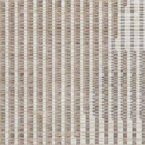 HomeRoots 10' X 14' Contemporary Beige & Taupe Geometric Area Rug – Washable, Stain Resistant, UV Protected 678766