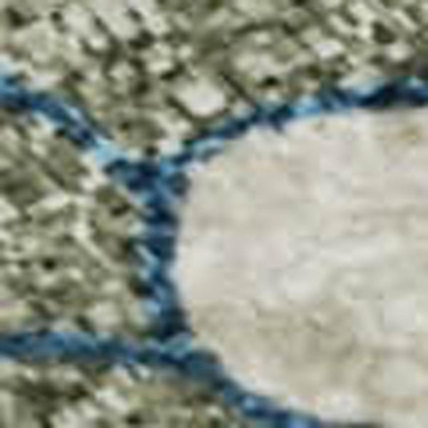 HomeRoots 8' X 10' Floral Pink and Blue Washable Area Rug – Durable, UV-Protected, Stain-Resistant Beauty! 678986