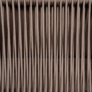 English Elm Outdoor Acacia Wood Club Chair Rope Woven Back Teak Finish Patio Seating N768P383070B