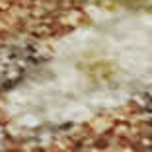 HomeRoots 8' X 10' Copper Ivory Gold Abstract Area Rug - Stylish, Washable, UV-Protected for High-Traffic Homes 679112