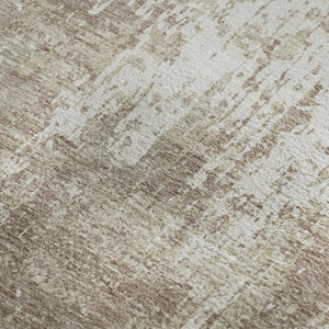HomeRoots 5' X 8' Taupe Beige Ivory Abstract Area Rug - Washable, Stain-Resistant, UV Protected for Home Style 679164
