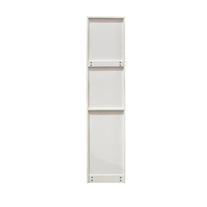 English Elm Kitchen Pantry Cabinet with Drawers Shelves Melamine Finish Tall Narrow Storage W331P412365