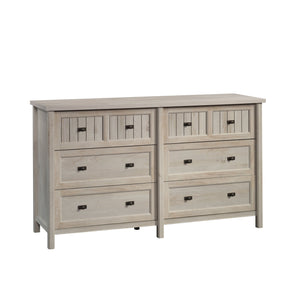 English Elm Dresser, Contemporary Gray Finish With Ample Storage & Durable Top For Modern Spaces – Easy Assembly! B356P402613