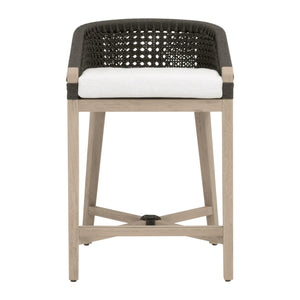 Essentials for Living Montecito Outdoor Counter Stool 6795CS.ANT/WHT/W-ET