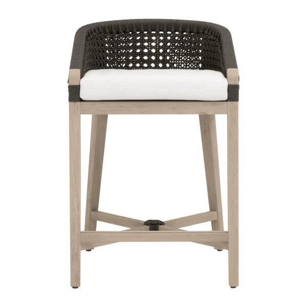 Essentials for Living Montecito Outdoor Counter Stool 6795CS.ANT/WHT/W-ET