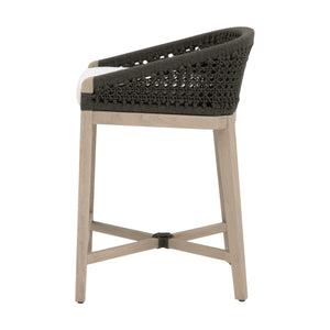 Essentials for Living Montecito Outdoor Counter Stool 6795CS.ANT/WHT/W-ET