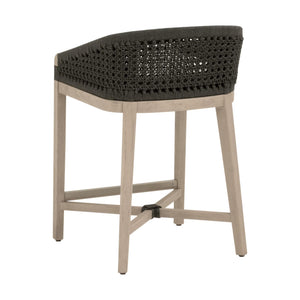 Essentials for Living Montecito Outdoor Counter Stool 6795CS.ANT/WHT/W-ET