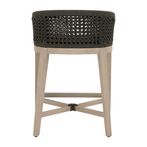 Essentials for Living Montecito Outdoor Counter Stool 6795CS.ANT/WHT/W-ET