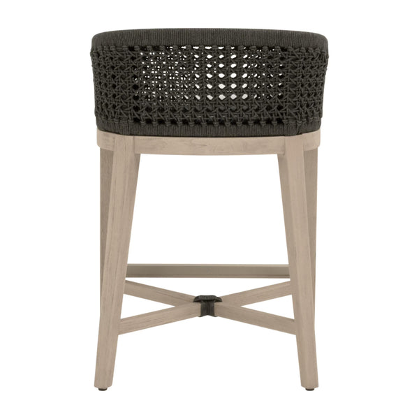 Essentials for Living Montecito Outdoor Counter Stool 6795CS.ANT/WHT/W-ET