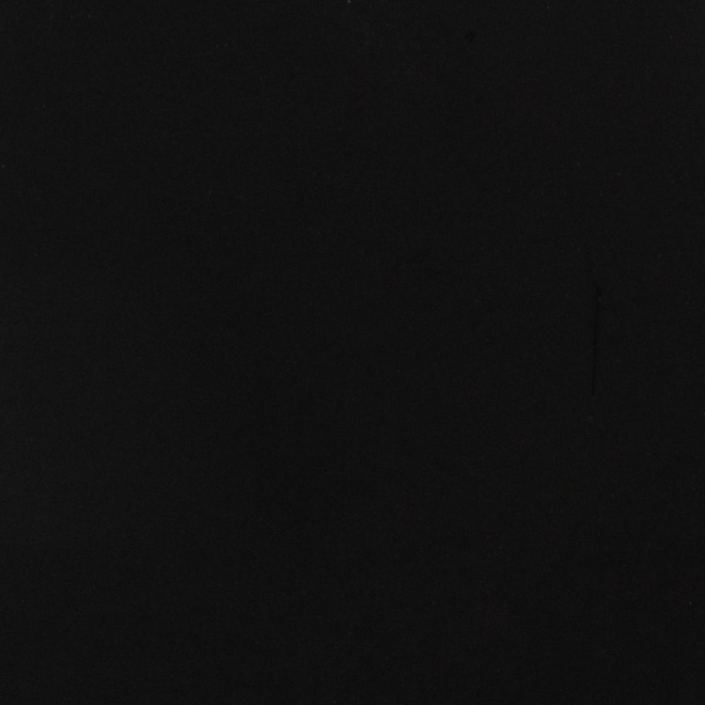 English Elm U-Shaped Modern Coffee Table With Clear Glass Top & Black Wood Base For Stylish Storage Solutions B202P223313-GIGA