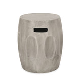 Christopher Knight Home® - Noble House - Ursa Outdoor Contemporary Lightweight Concrete Accent Side Table