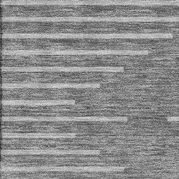 HomeRoots 9' X 12' Stylish Charcoal & Silver Geometric Washable Area Rug with UV Protection for High-Traffic Spaces 679707