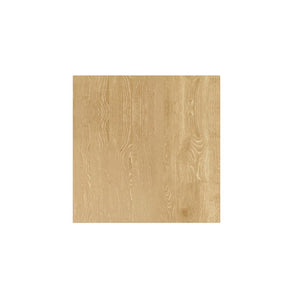 Alpine Furniture Donte Sculptural End Table With Geometric Silhouette — Compact 22" Square Surface, Durable Wood Grain Finish Natural 6798NAT-62