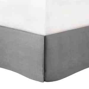 HomeRoots Set of Eight Elegant Gray and Ivory Damask Sham & Comforter – Soft, Lightweight, Stylish Bedding Set 679911