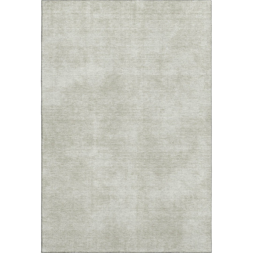 HomeRoots 5' X 8' Washable Beige and Taupe Abstract Area Rug with UV Protection for Stylish Home Decor 679913