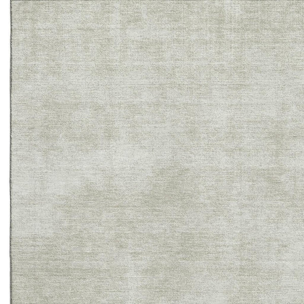 HomeRoots 8' X 10' Abstract Washable Area Rug in Beige & Taupe – Soft, Stain-Resistant with UV Protection! 679915