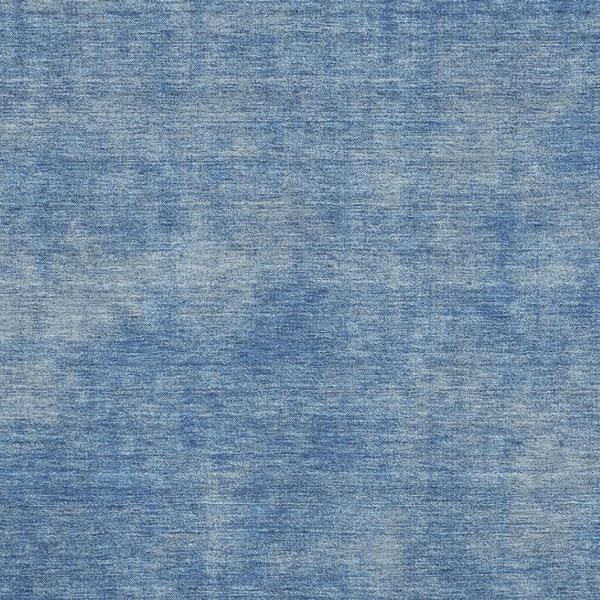 HomeRoots 8' X 10' Blue and Gray Abstract Washable Area Rug - Durable, Stylish, UV Protected for Homes with Pets 679927