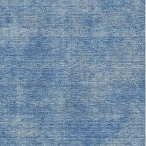 HomeRoots 10' X 14' Blue and Gray Abstract Area Rug - Washable, UV-Protected, Durable for High-Traffic Spaces 679929