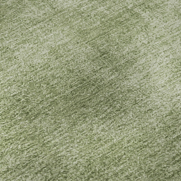 HomeRoots 5' X 8' Green and Ivory Abstract Area Rug - Washable, UV Protected, Perfect for High-Traffic Spaces! 679937