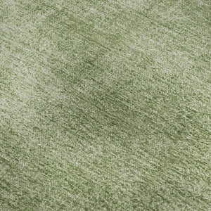 HomeRoots 5' X 8' Green and Ivory Abstract Area Rug - Washable, UV Protected, Perfect for High-Traffic Spaces! 679937