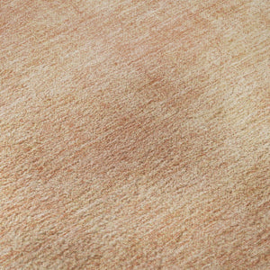 HomeRoots 9' X 12' Peach and Salmon Abstract Area Rug - Washable, UV Protected, Stylish, Durable, and Easy-Care! 679958