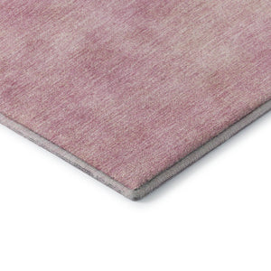 HomeRoots 9' X 12' Pink and Blush Abstract Area Rug - Washable, UV-Protected, Durable for Family Spaces 679964